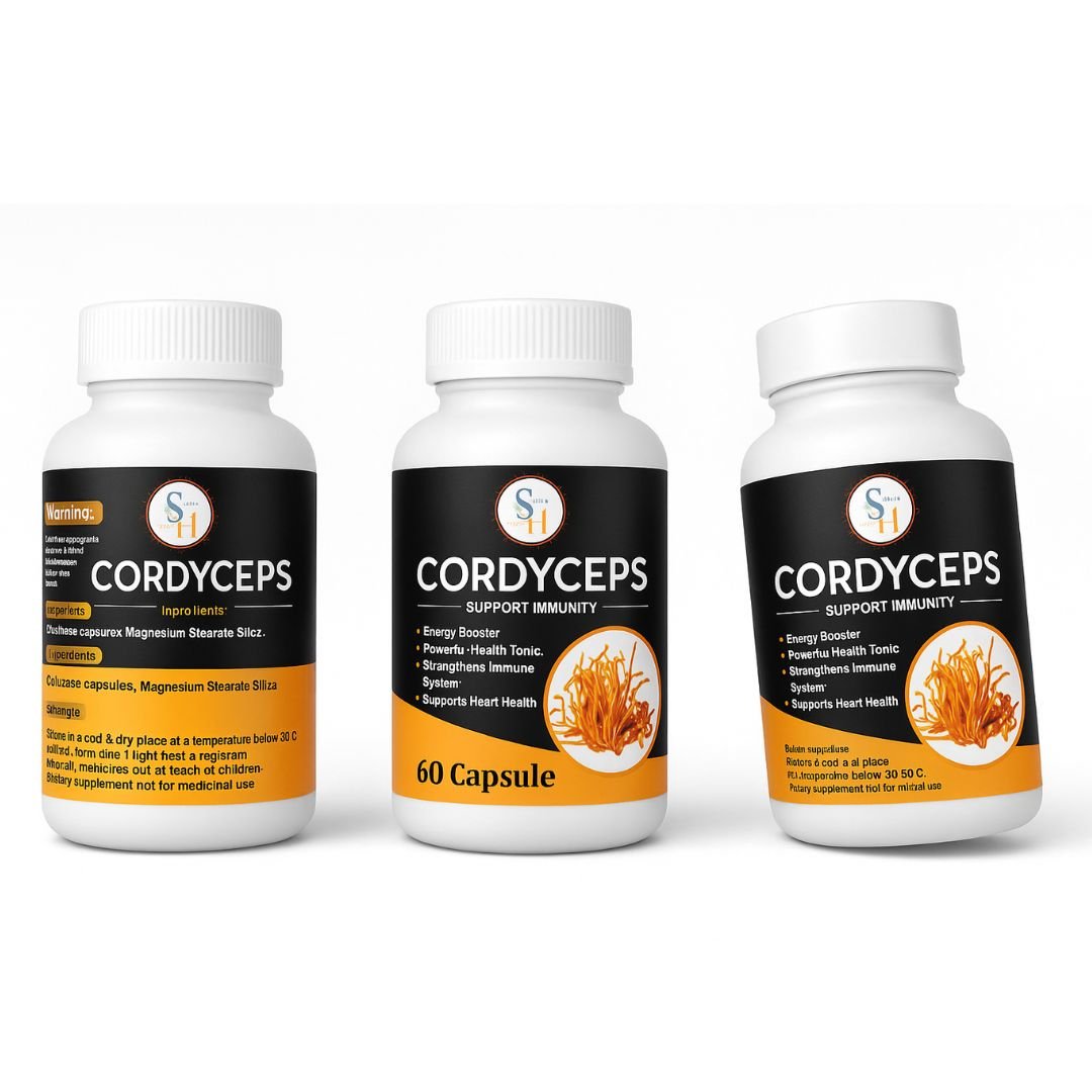 Shivherbals Cordyceps Capsules - 60 Capsules - Image 4